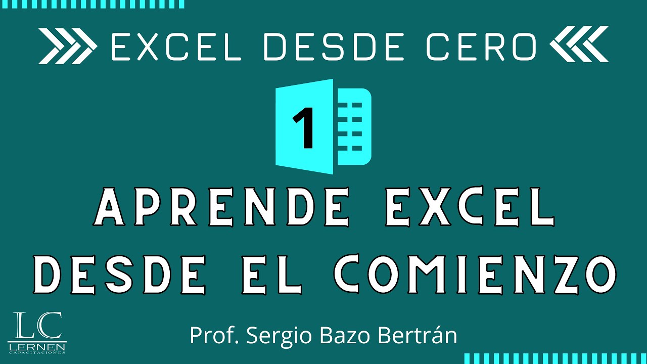 Cómo Aprender A Usar Excel Desde Cero Aprender Excel 1539